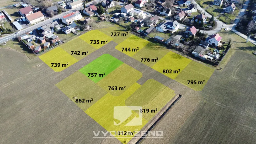 Prodej pole, Solnice, 757 m2