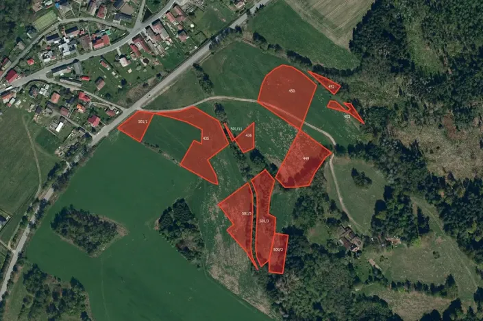 Prodej louky, Dolní Město, 32027 m2