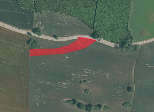 Prodej pole, Cerhonice, 3883 m2