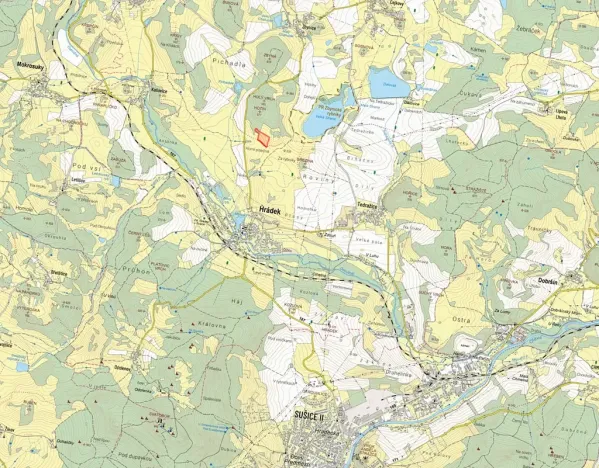 Prodej pole, Hrádek, 10811 m2