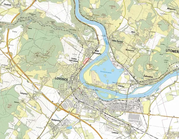 Prodej pole, Lhotka nad Labem, 30499 m2