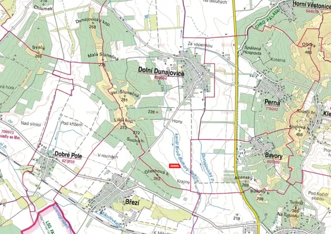 Prodej pole, Dolní Dunajovice, 29603 m2