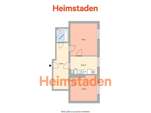 Pronájem bytu 2+1, Havířov - Město, Koperníkova, 53 m2