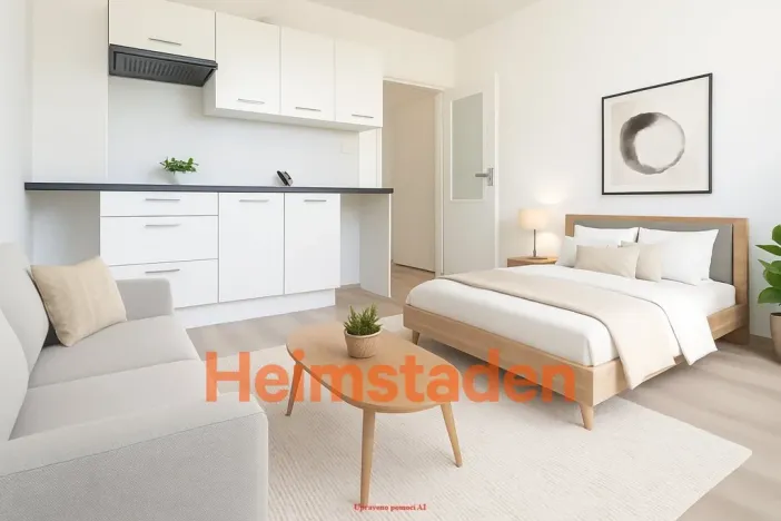 Pronájem bytu 1+kk, Albrechtice, Bažantnice, 23 m2