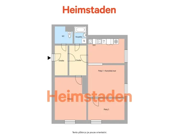 Pronájem bytu 3+kk, Havířov - Město, U Stromovky, 80 m2