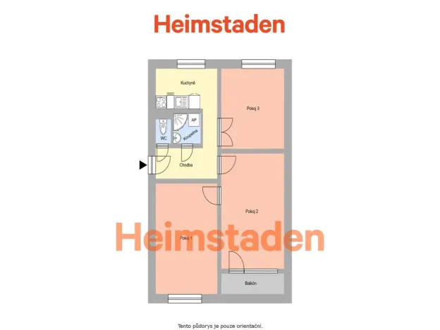 Pronájem bytu 3+1, Paskov, Bělská, 70 m2