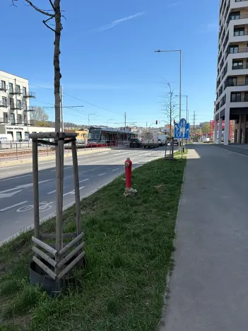 Pronájem bytu 1+kk, Praha - Hloubětín, Poděbradská, 42 m2