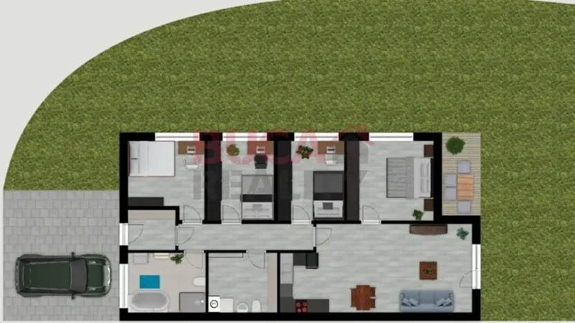 Prodej rodinného domu, Roudné, Boršovská, 130 m2