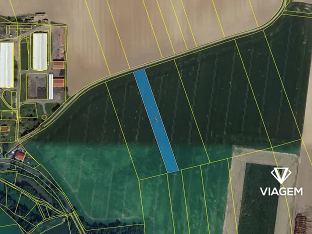 Prodej podílu pole, Bečváry, 473 m2