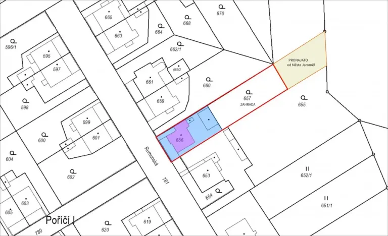 Prodej rodinného domu, Jaroměř - Josefov, Rumunská, 150 m2