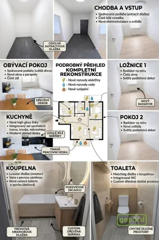 Prodej bytu 3+1, Liberec, Dobiášova, 84 m2