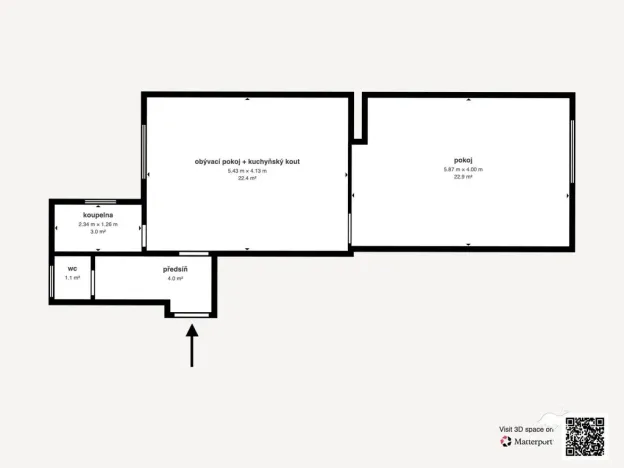 Prodej bytu 1+1, Plzeň - Jižní Předměstí, Karlova, 51 m2