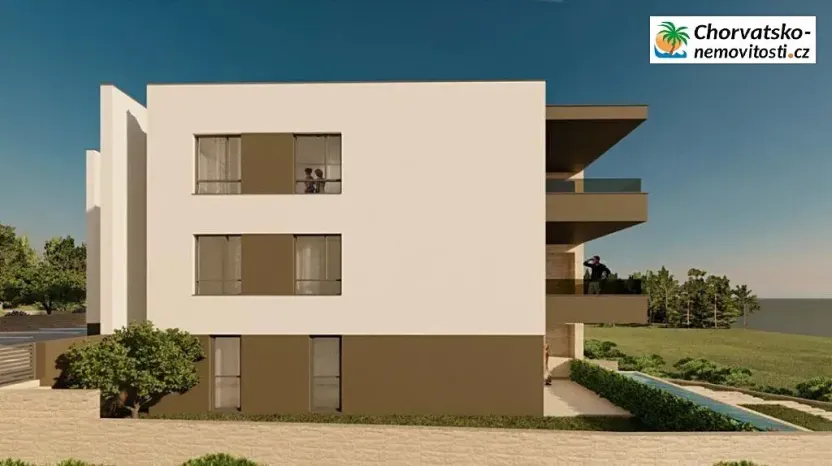 Prodej bytu 3+kk, Novalja, Chorvatsko, 70 m2