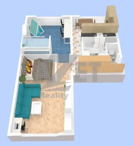 Prodej bytu 2+1, Orlová - Lutyně, Osvobození, 52 m2