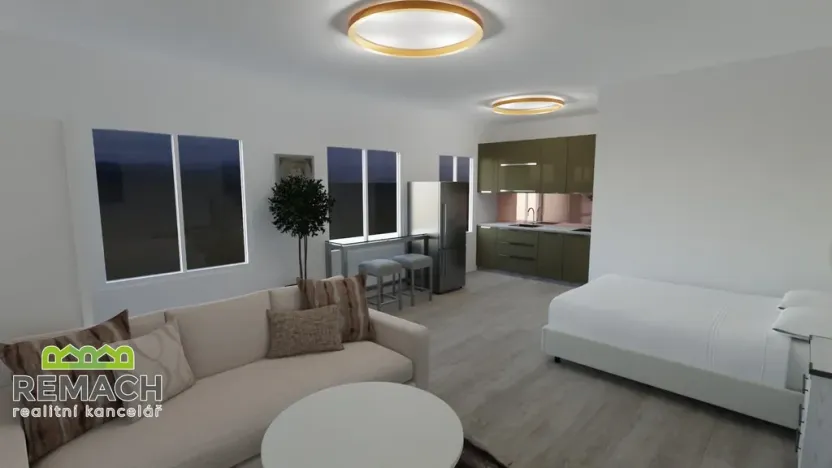 Pronájem bytu 1+kk, Náchod, Smiřických, 38 m2