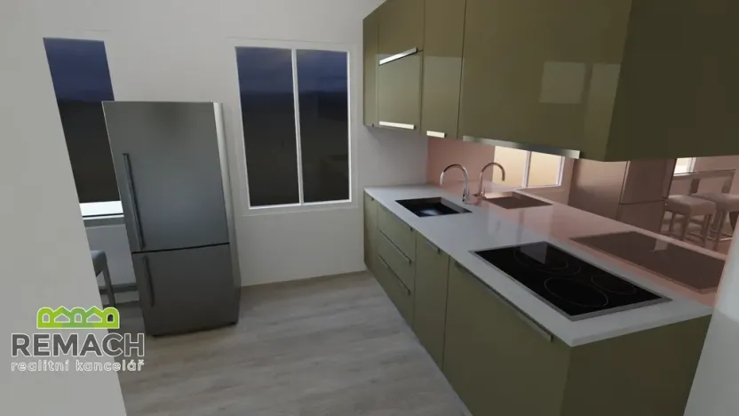 Pronájem bytu 1+kk, Náchod, Smiřických, 38 m2