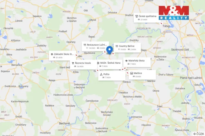 Prodej rodinného domu, Bečice, 80 m2