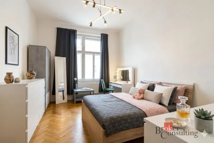 Prodej bytu 2+kk, Praha - Žižkov, Hartigova, 54 m2