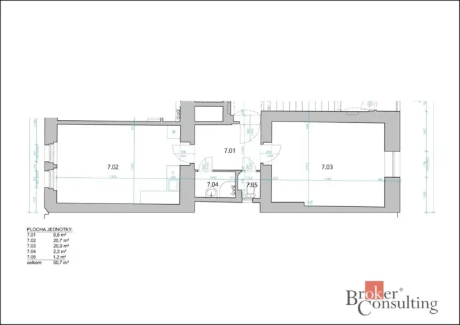 Prodej bytu 2+kk, Praha - Žižkov, Hartigova, 53 m2