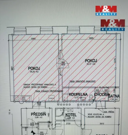 Pronájem bytu 2+kk, Praha - Nové Město, Dlážděná, 80 m2