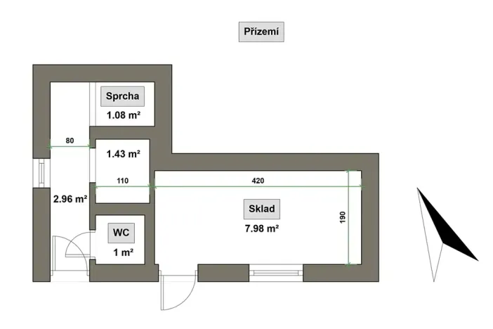 Prodej chaty, Jasenná, 50 m2