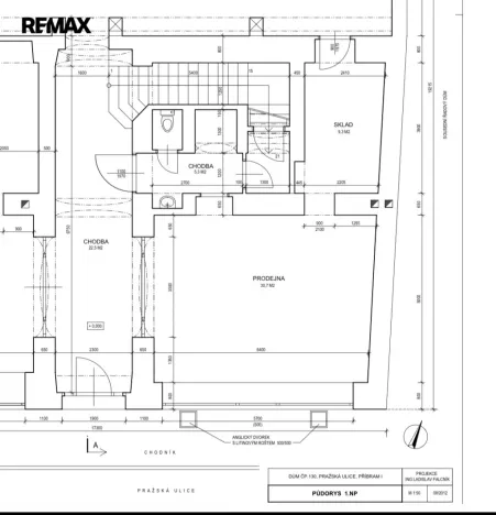 Pronájem obchodního prostoru, Příbram - Příbram I, Pražská, 31 m2