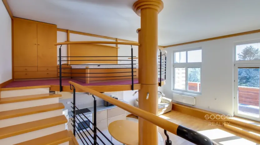 Pronájem atypického bytu, Praha - Prosek, Na pokraji, 68 m2