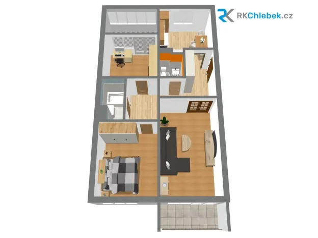 Prodej bytu 3+1, Frýdek-Místek, Ostravská, 71 m2
