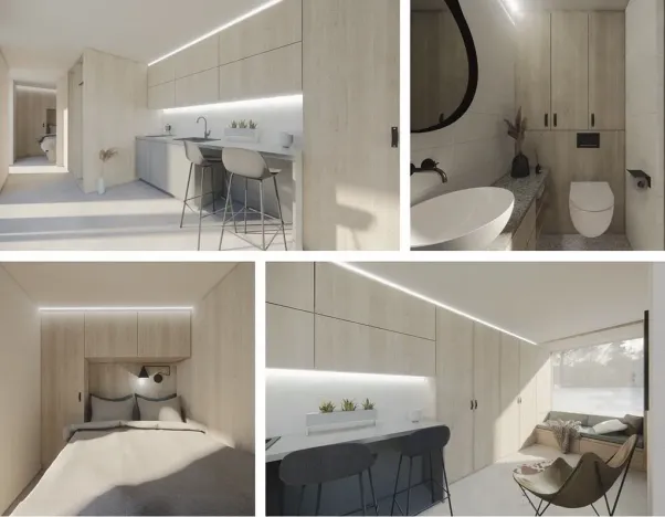 Prodej ubytování, Andělská Hora, 41 m2