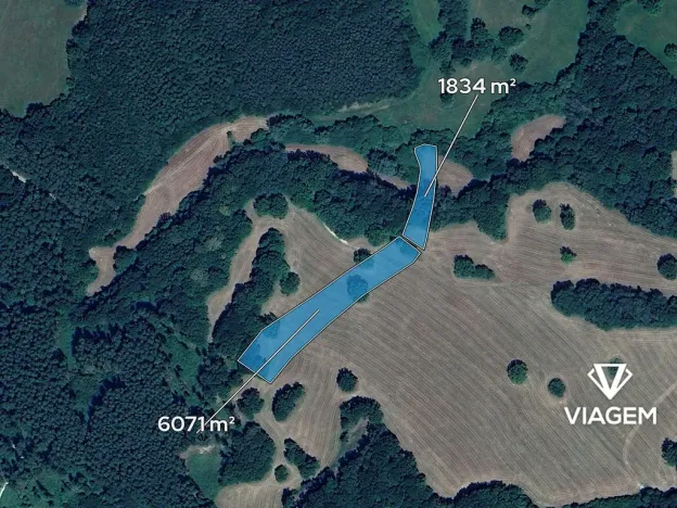 Prodej podílu pole, Suchov, 988 m2