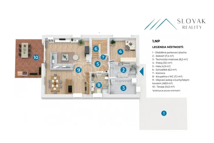 Prodej rodinného domu, Hnojník, 199 m2