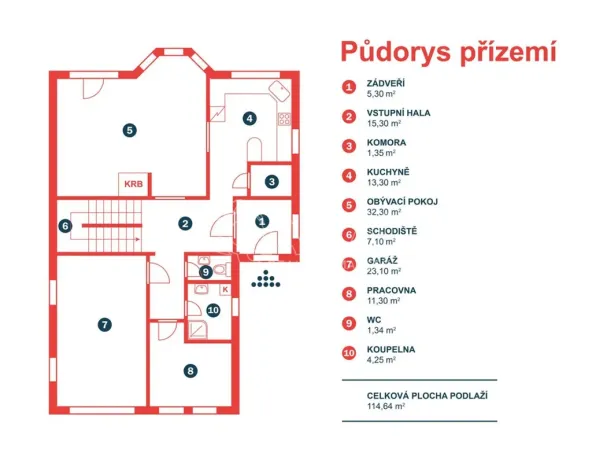 Prodej rodinného domu, Praha - Uhříněves, Jana Srba, 223 m2