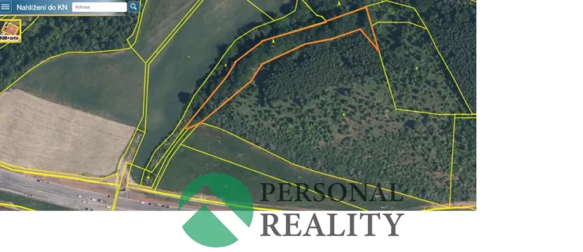 Prodej lesa, Hořovičky - Hokov, 43588 m2