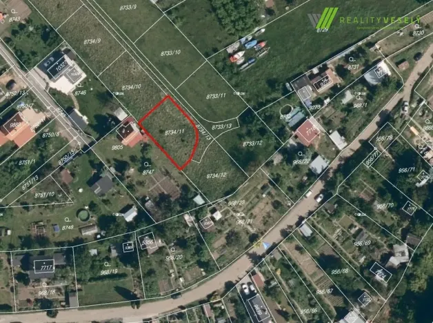 Prodej zahrady, Hodonín, 400 m2