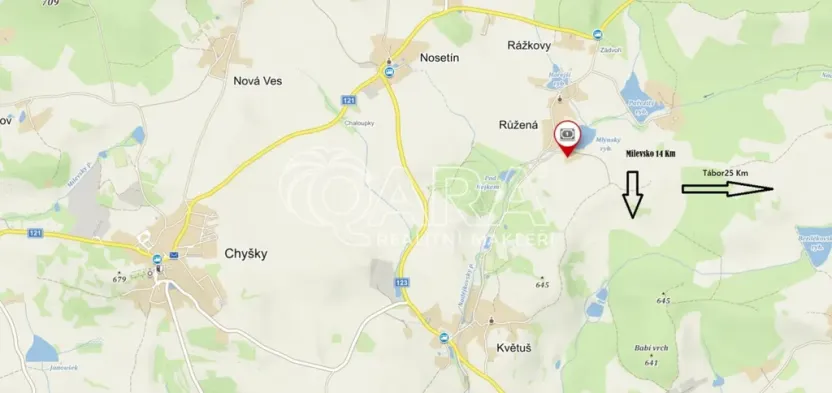 Prodej chalupy, Chyšky - Růžená, 400 m2