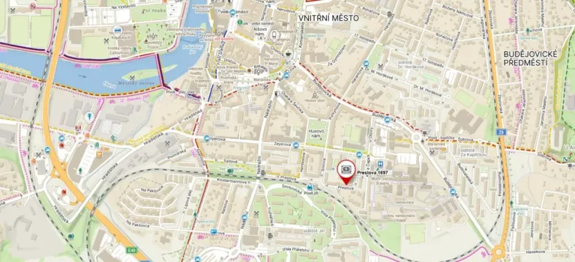 Prodej bytu 3+1, Písek - Budějovické Předměstí, Preslova, 78 m2
