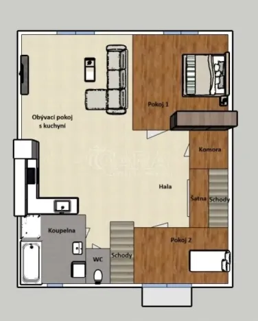 Prodej bytu 5+kk, Holubice, Za Dvorem, 117 m2