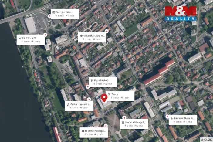 Pronájem obchodního prostoru, Štětí, Obchodní, 400 m2