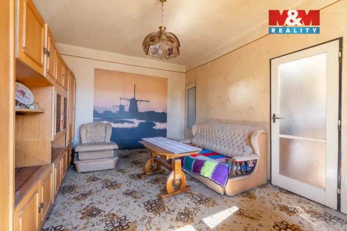 Prodej bytu 2+1, Kralupy nad Vltavou - Lobeček, Masarykova, 48 m2