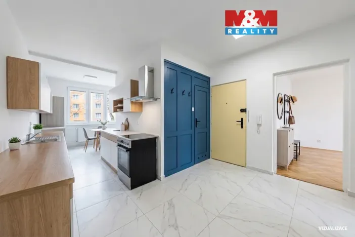 Prodej bytu 2+1, Krajková, 59 m2