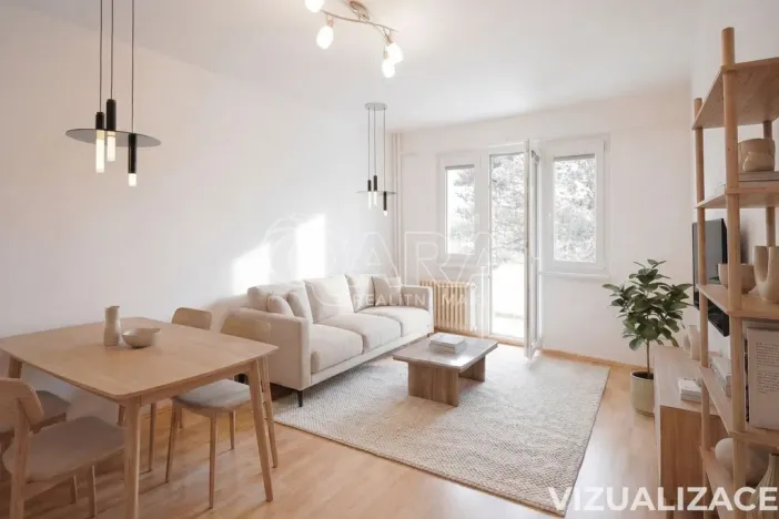 Prodej bytu 2+1, Praha - Strašnice, Kružberská, 51 m2