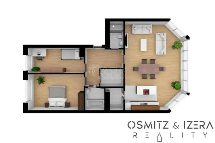 Prodej bytu 3+kk, Praha - Strašnice, Kounická, 114 m2
