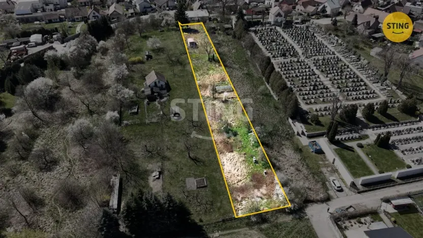 Prodej zahrady, Sezemice, 2214 m2