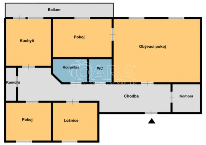 Prodej bytu 4+1, Jílové u Prahy, Imramovského, 85 m2