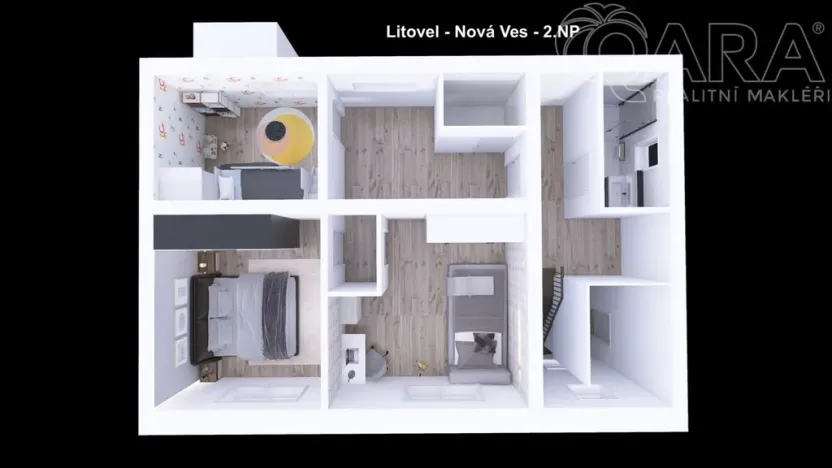 Prodej rodinného domu, Litovel - Nová Ves, 125 m2