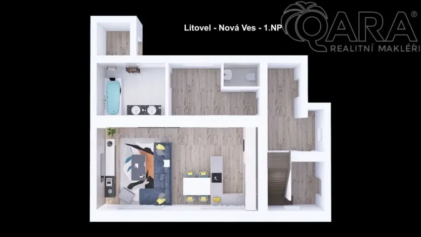 Prodej rodinného domu, Litovel - Nová Ves, 125 m2