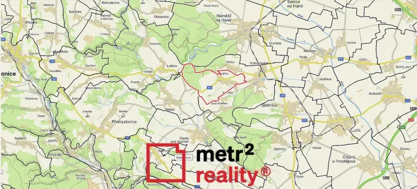 Prodej pozemku pro bydlení, Drahanovice - Ludéřov, 1189 m2