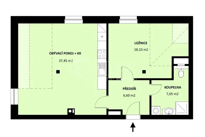 Prodej bytu 2+kk, Borová Lada, 71 m2