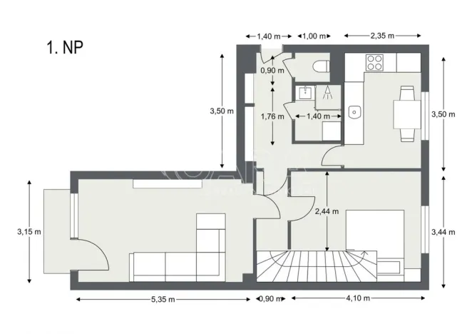 Prodej bytu 3+1, Brandýs nad Labem-Stará Boleslav - Brandýs nad Labem, Komenského nám., 99 m2