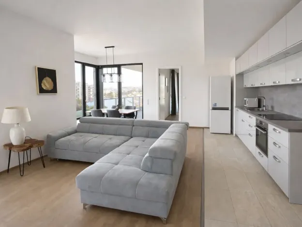 Pronájem bytu 2+kk, Praha - Holešovice, Sanderova, 63 m2